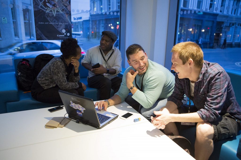 Hack the Visual event in London. Shot for Canon Europe Ltd.