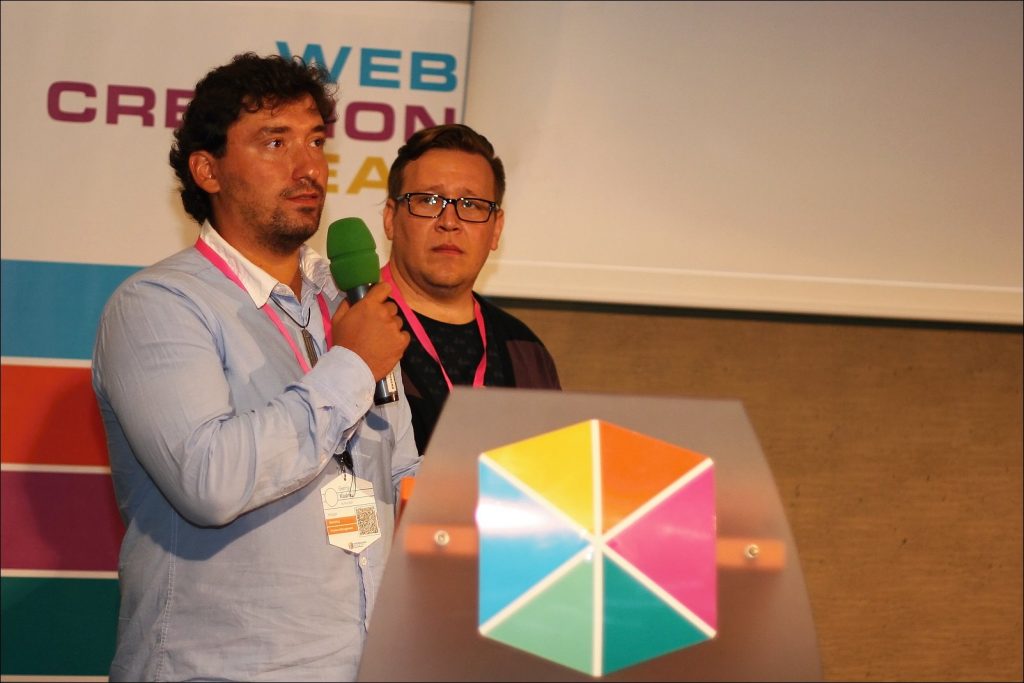 Presenting at WebExpo, Prague