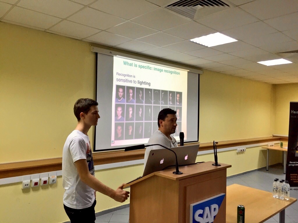 Georgi & Georgi presenting at SAP Labs Bulgaria 
