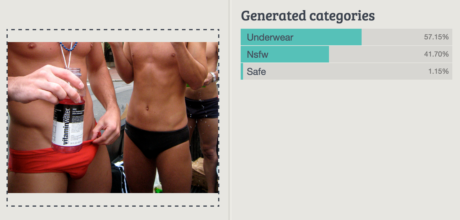 Underwear NSFW Classifier