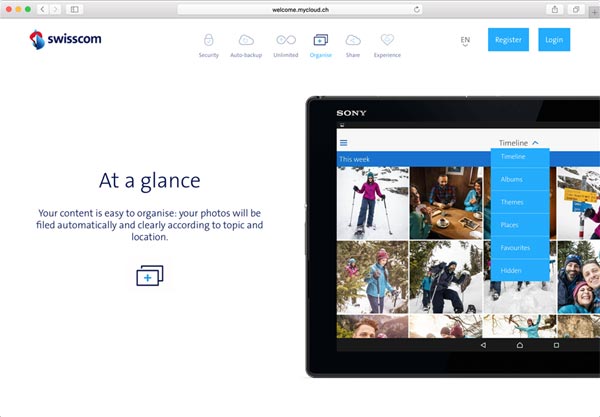 Swisscom myCloud - Switzerland’s online storage
